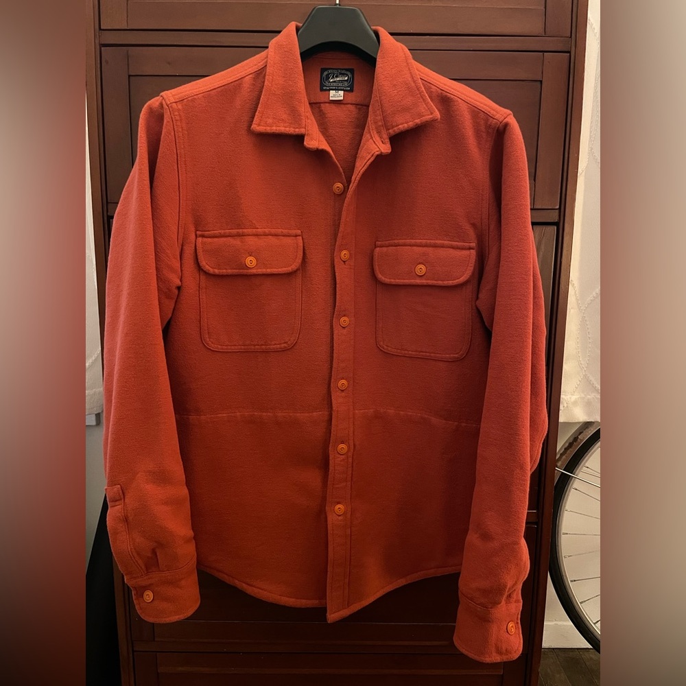 J. Crew Chamois Shirt Jacket - M